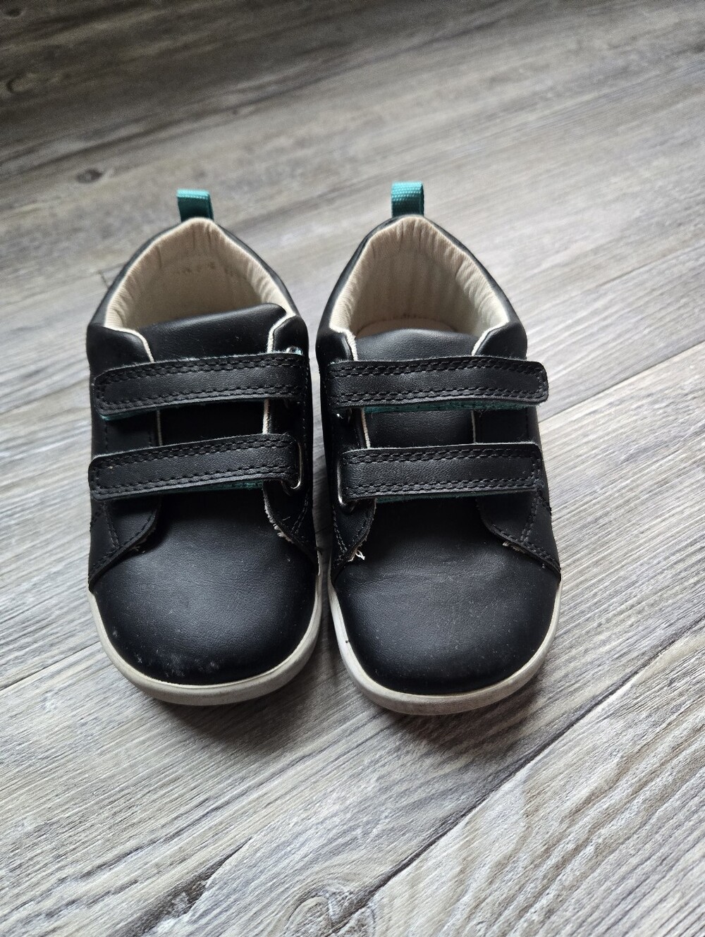 Ten Little Size 9 Classic Black Sneaker with Velcro Straps